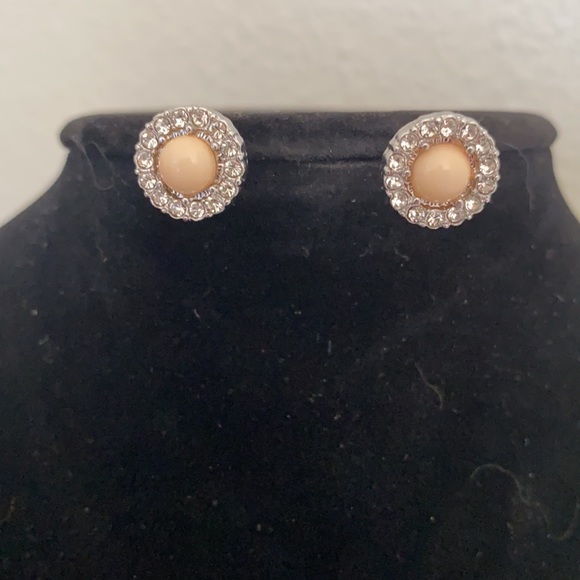 Crystal Circle Necklace and Earring Set - Picture 2 of 4